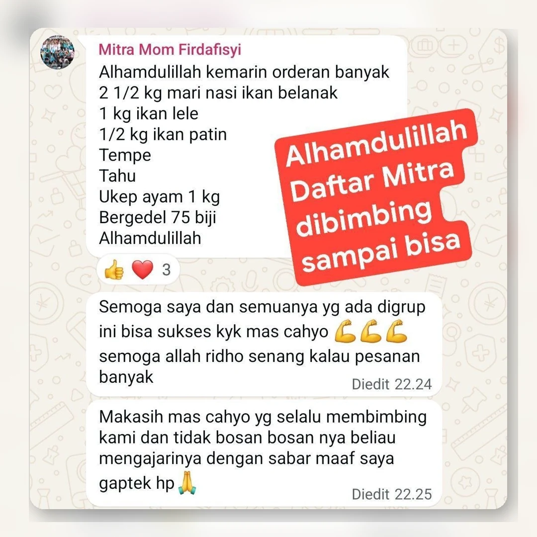 Testimoni Mitra Mom Firdafisyi Dibimbing Sampai Bisa