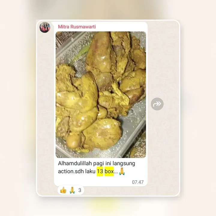 Langsung praktik, laku 13 box